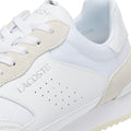 Lacoste Partner Luxe Mens White Trainers