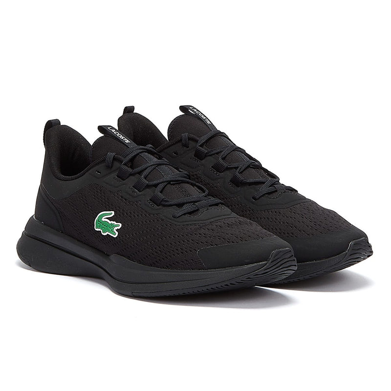 Lacoste Run Spin Mens Black Trainers