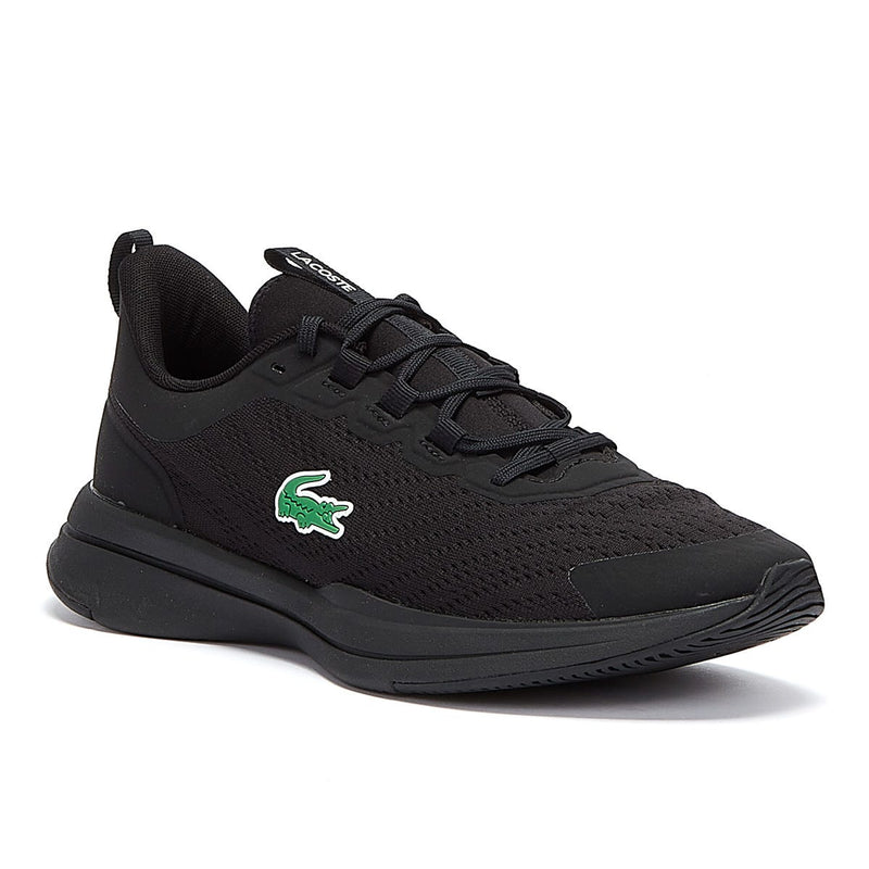 Lacoste Run Spin Mens Black Trainers