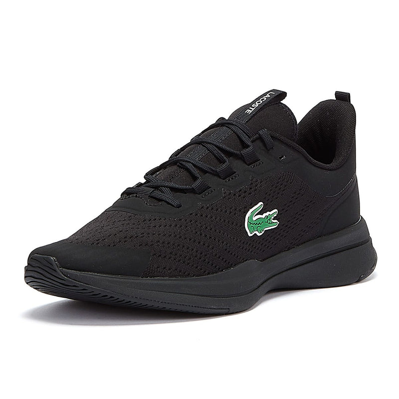 Lacoste Run Spin Mens Black Trainers