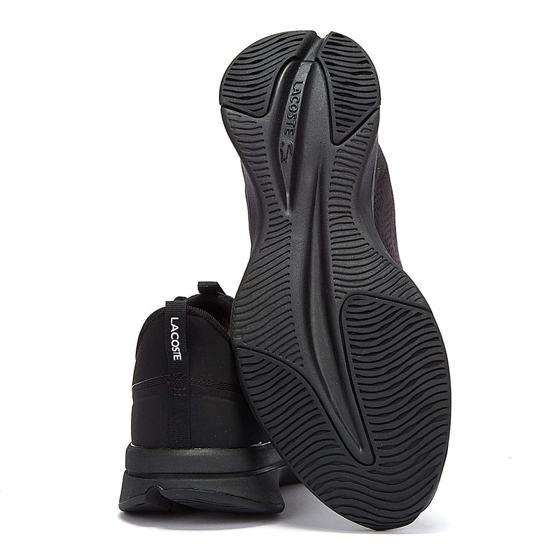 Lacoste Run Spin Mens Black Trainers