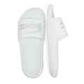 Lacoste Croco Mens White Slides