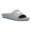 Lacoste Croco Mens Grey Slides