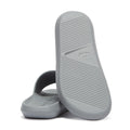 Lacoste Croco Mens Grey Slides