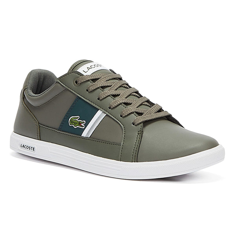 Lacoste Europa Mens Khaki Trainers