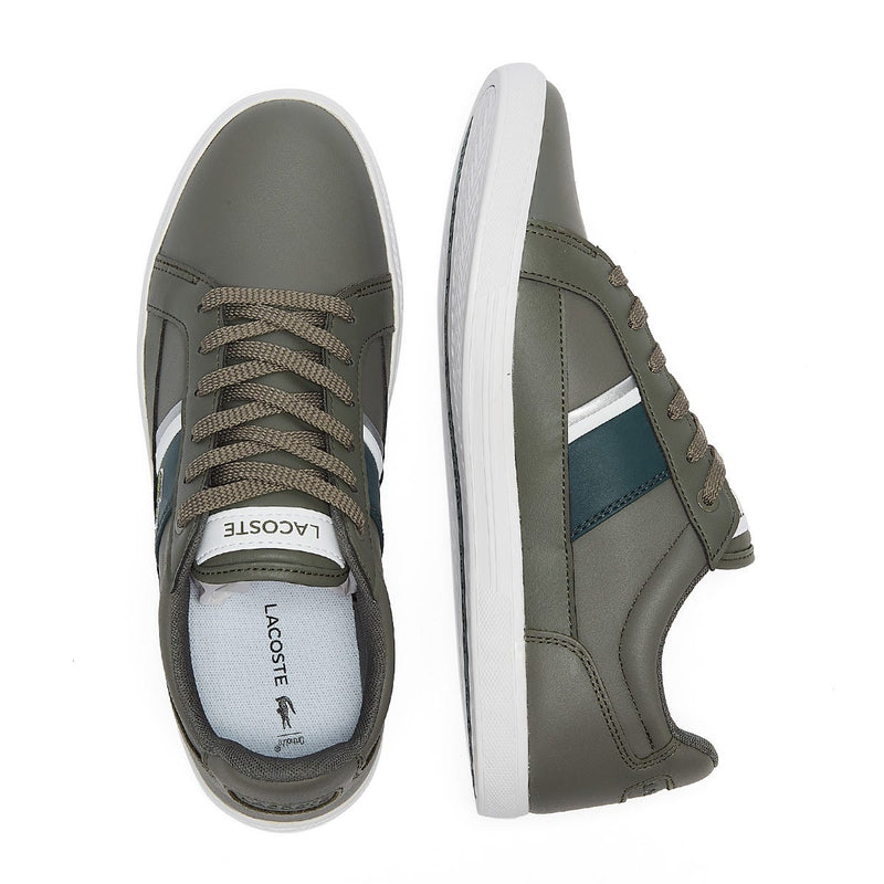 Lacoste Europa Mens Khaki Trainers