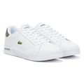 Lacoste Twin Serve Mens White / Khaki Trainers