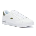 Lacoste Twin Serve Mens White / Khaki Trainers