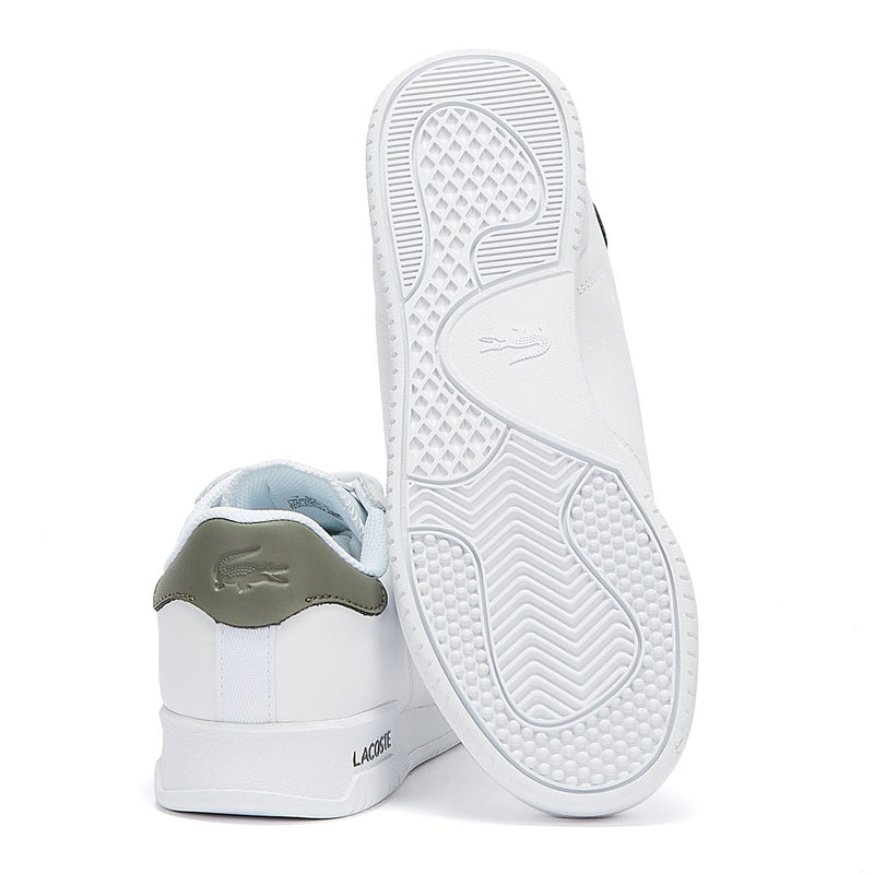 Lacoste Twin Serve Mens White / Khaki Trainers
