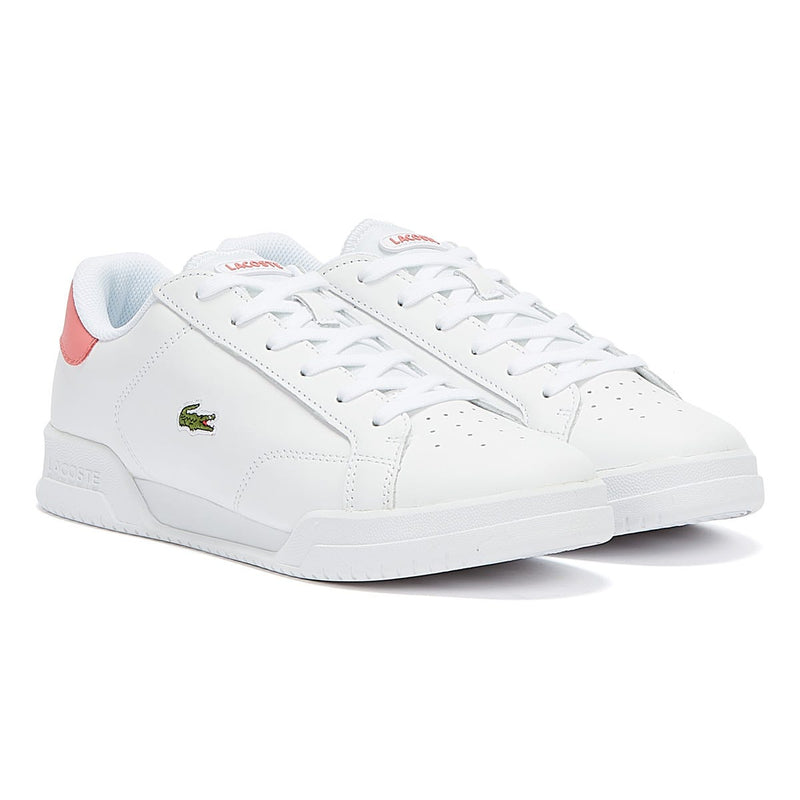 Lacoste Twin Serve Womens Blanc / Rose foncé