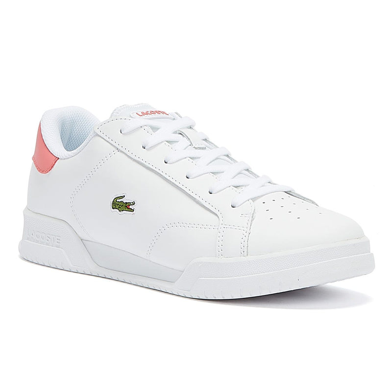 Lacoste Twin Serve Womens Blanc / Rose foncé