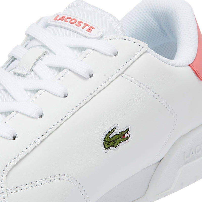 Lacoste Twin Serve Womens Blanc / Rose foncé
