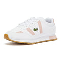 Lacoste Partner Junior White / Light Pink Trainers