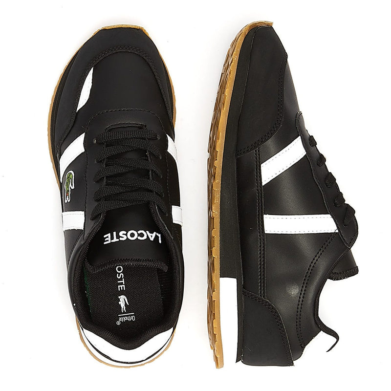 Lacoste Partner Junior Black / White Trainers