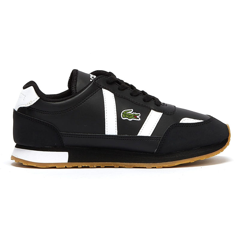 Lacoste Partner Junior Black / White Trainers