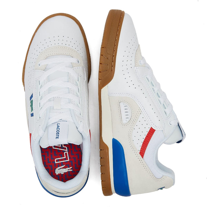 Lacoste M89 222 1 Mens White / Blue Trainers