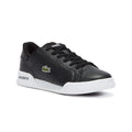 Lacoste Twin Serve Junior Black Trainers