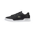 Lacoste Twin Serve Junior Black Trainers