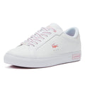 Lacoste Powercourt SFA Womens White Leather Trainers