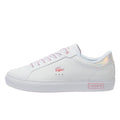 Lacoste Powercourt SFA Womens White Leather Trainers