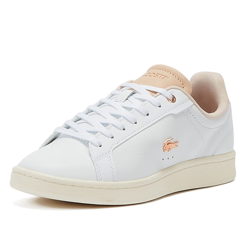 Lacoste Carnaby SFA Womens White/Off White Leather Trainers