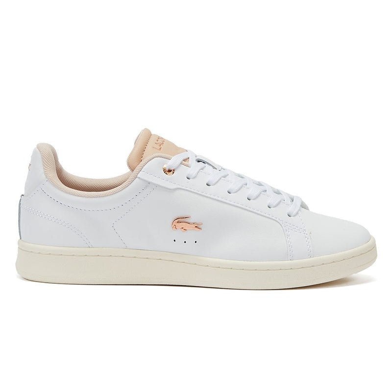 Lacoste Carnaby SFA Womens White/Off White Leather Trainers