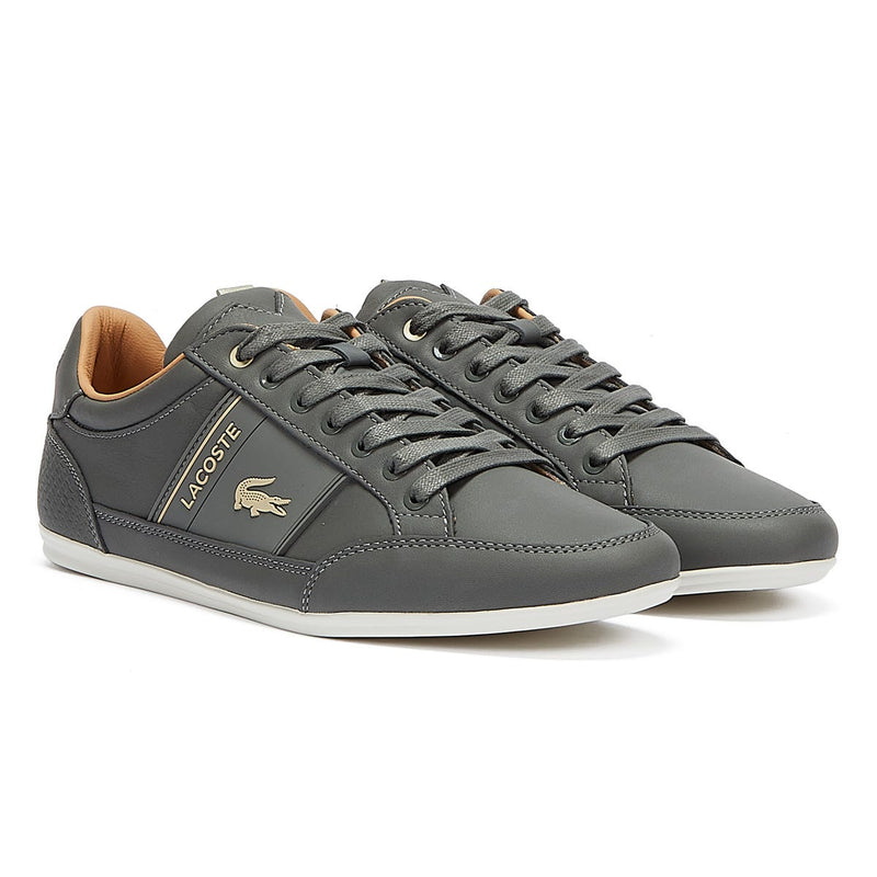 Lacoste Chaymon Mens Dark Grey Trainers