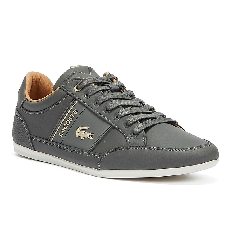 Lacoste Chaymon Mens Dark Grey Trainers