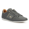 Lacoste Chaymon Mens Dark Grey Trainers