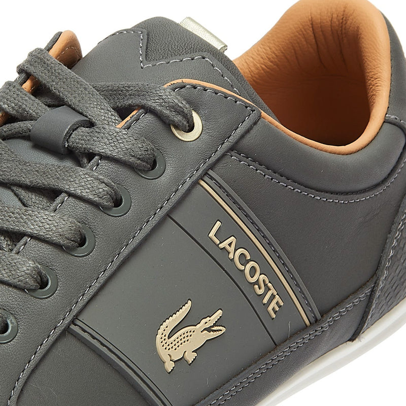 Lacoste Chaymon Mens Dark Grey Trainers