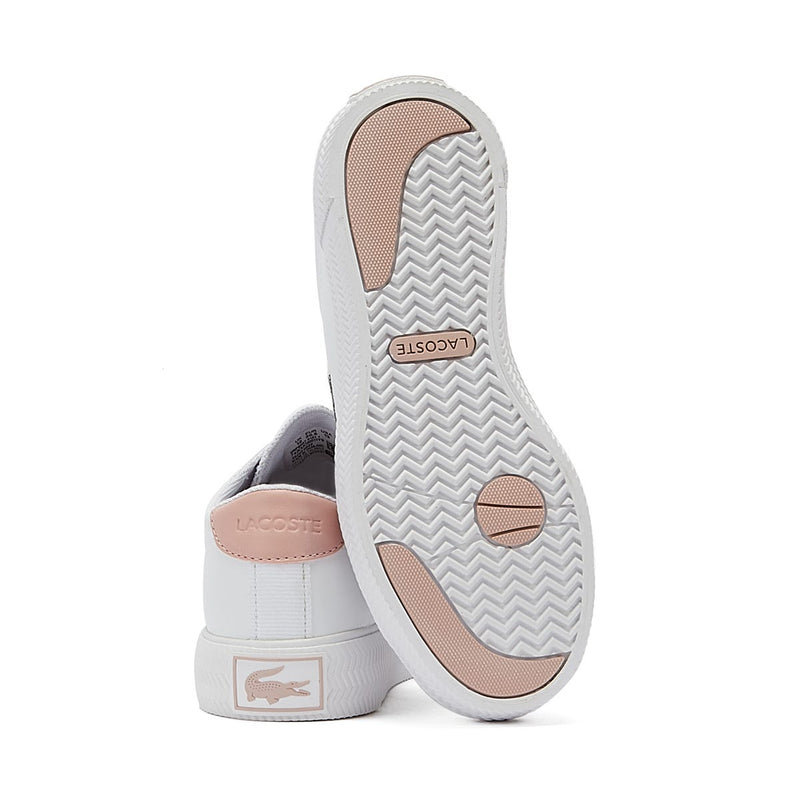 Lacoste Gripshot 121 1 Kids White / Light Pink Trainers