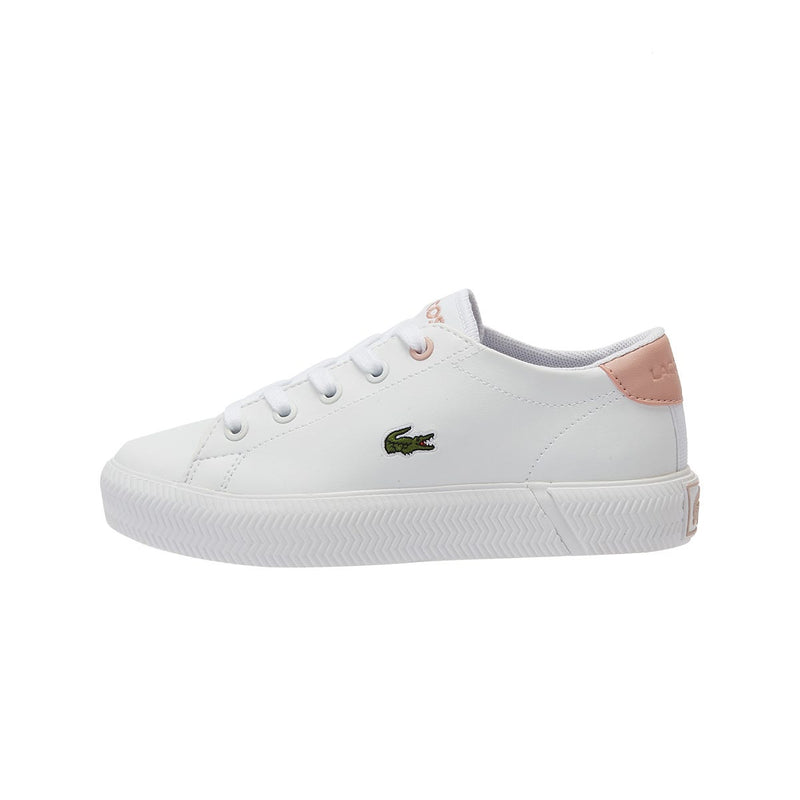 Lacoste Gripshot 121 1 Kids White / Light Pink Trainers
