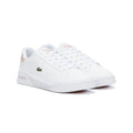 Lacoste Twin Serve Junior White / Light Pink Trainers