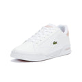 Lacoste Twin Serve Junior White / Light Pink Trainers