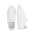 Lacoste Twin Serve Junior White / Light Pink Trainers