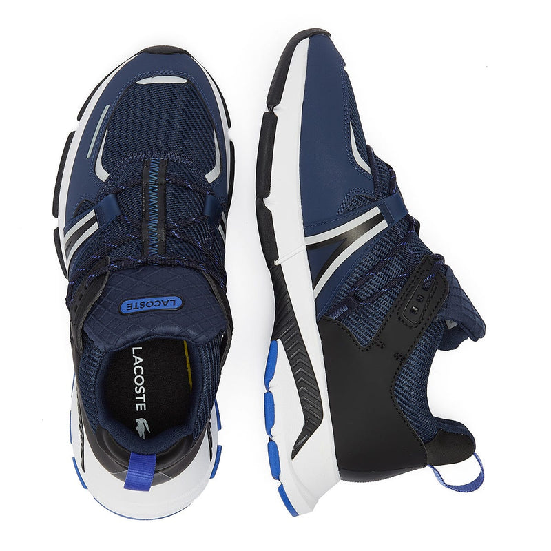Lacoste L003 0722 1 Mens Navy/White Trainers