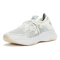 Lacoste Court Drive Knit 321 1 Womens Off White / Dark Green Trainers
