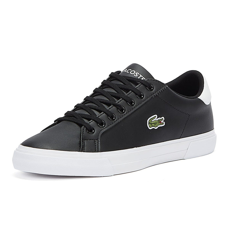 Lacoste Lerond Plus 0121 1 Mens Black/White Trainers