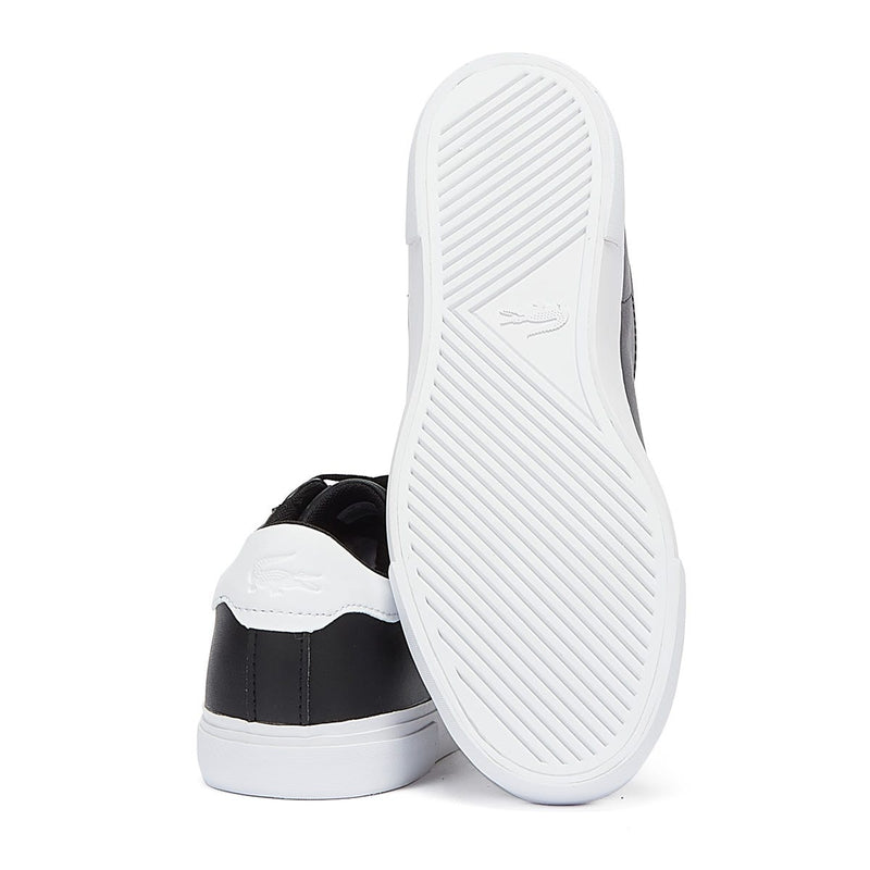 Lacoste Lerond Plus 0121 1 Mens Black/White Trainers