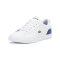 Lacoste Lerond 0722 1 Junior White / Blue Trainers