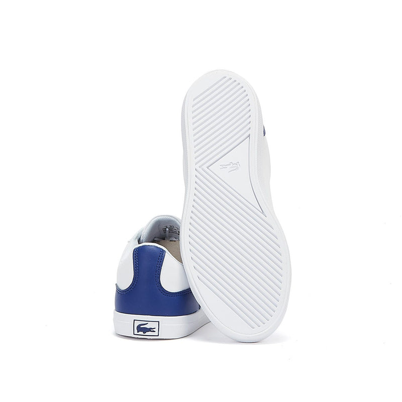 Lacoste Lerond 0722 1 Junior White / Blue Trainers