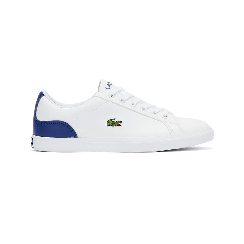 Lacoste Lerond 0722 1 Junior White / Blue Trainers