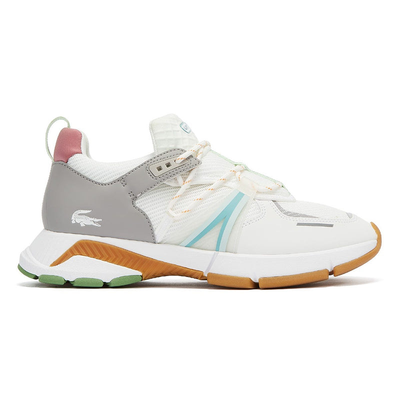 Lacoste L003 0722 1 Womens Bleu / Orange Trainers