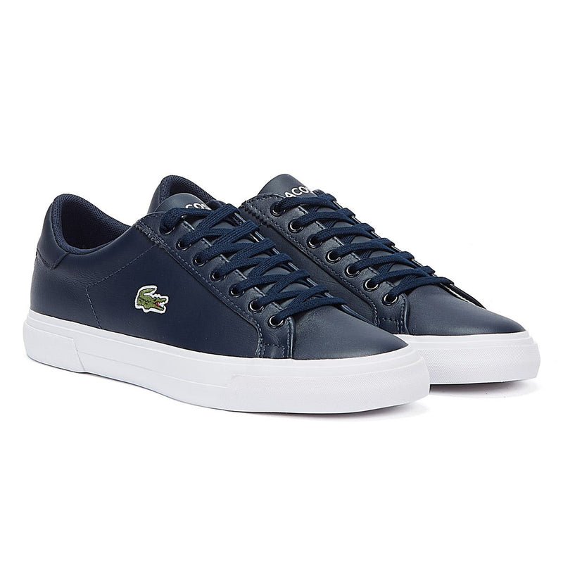Lacoste Lerond Plus 0722 1 Mens Navy/White Trainers