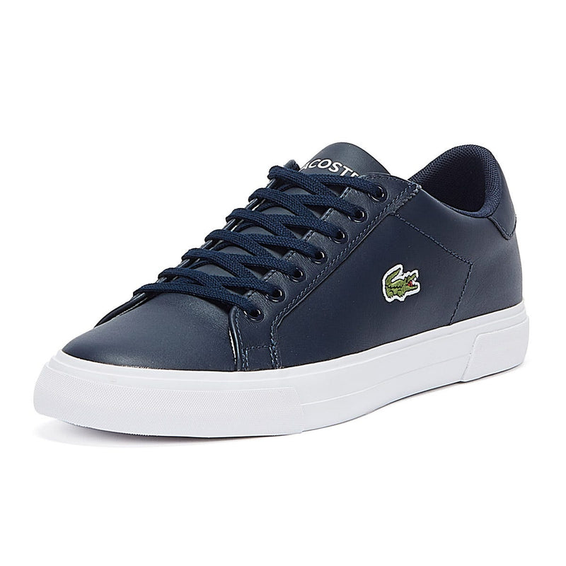 Lacoste Lerond Plus 0722 1 Mens Navy/White Trainers