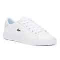 Lacoste Lerond Plus 0722 1 Womens White / Light Pink Trainers