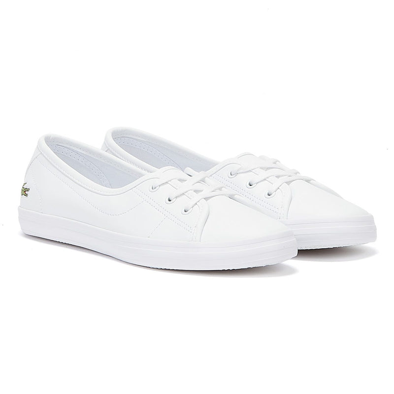 Lacoste Ziane Chunky BL 1 Womens White Trainers