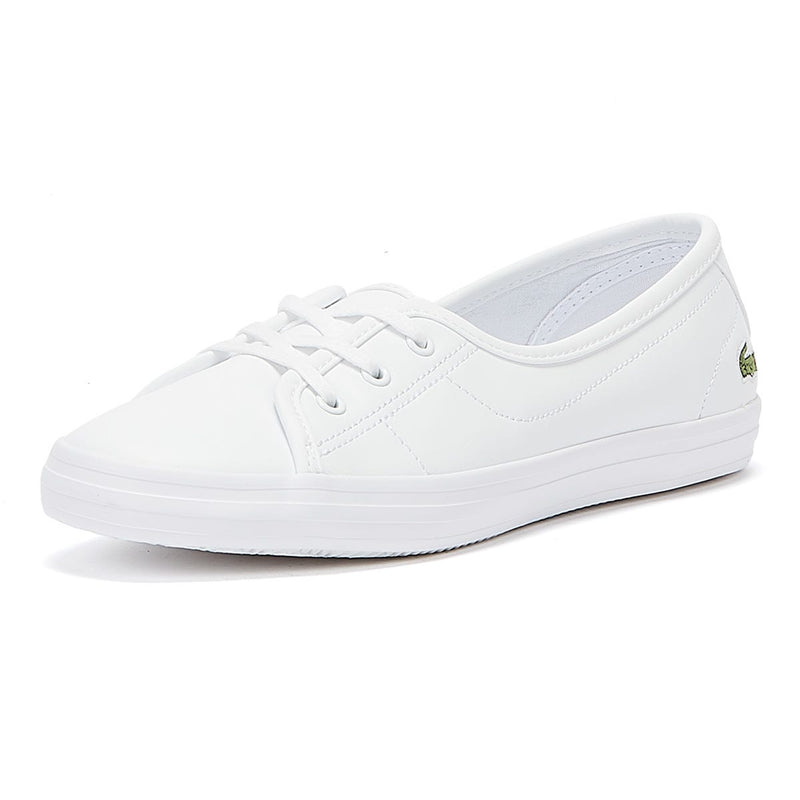 Lacoste Ziane Chunky BL 1 Womens White Trainers
