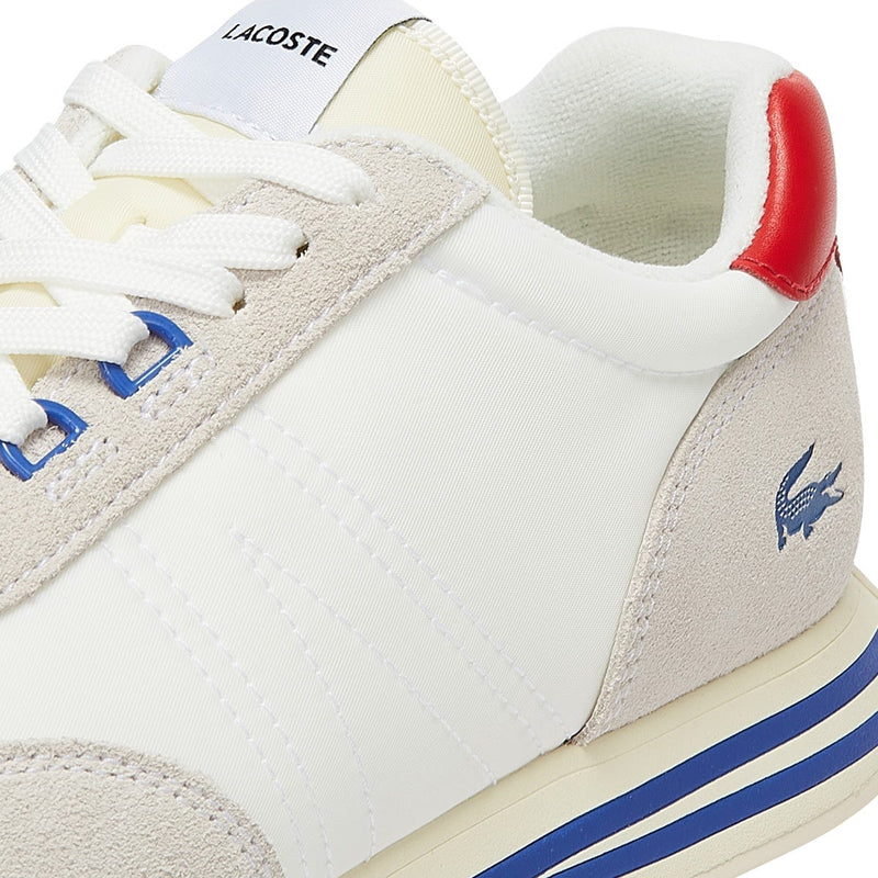 Lacoste L-Spin 0922 1 Mens White / Red Trainers