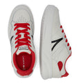 Lacoste L005 222 1 Mens White / Red Trainers